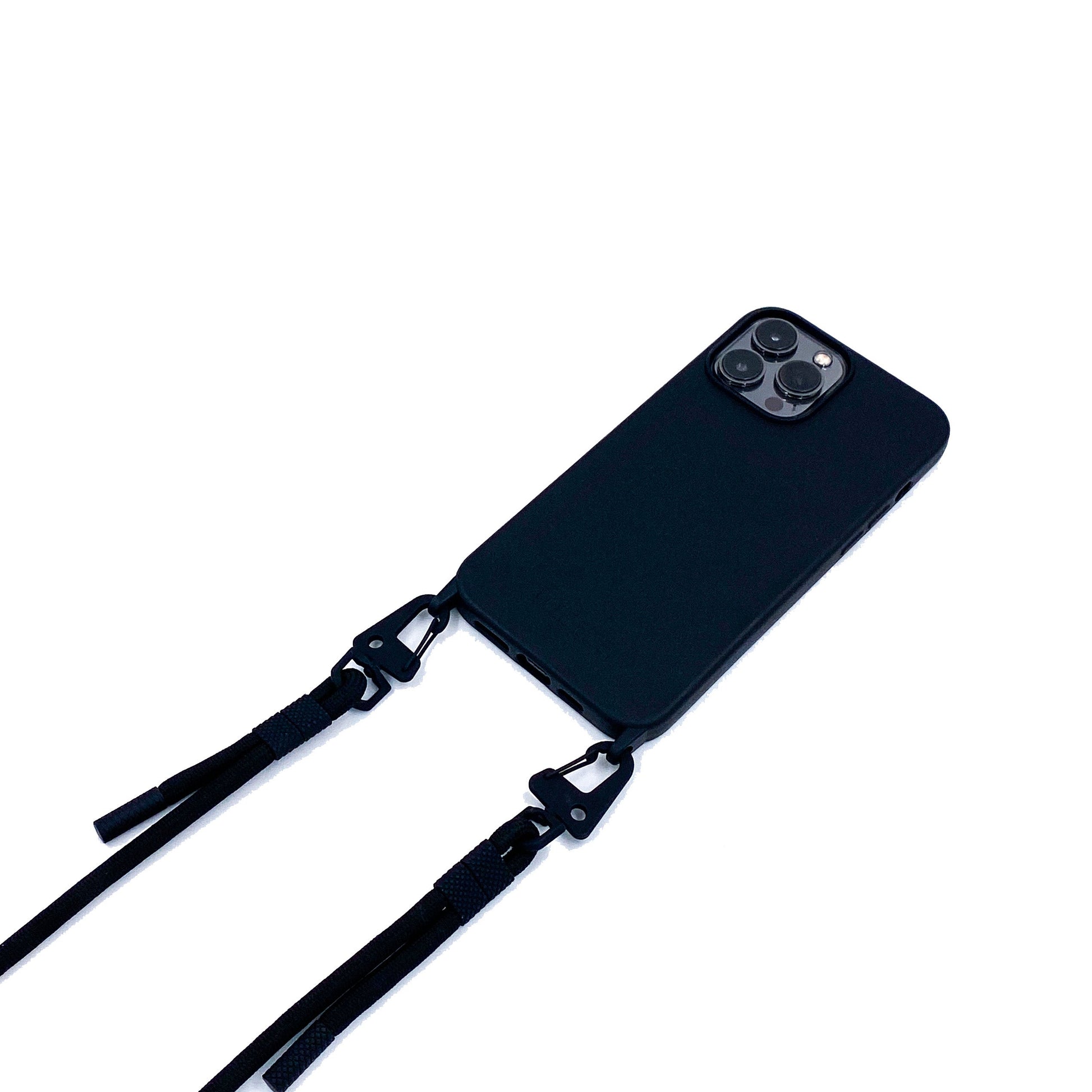 Cordon noir avec étui noir