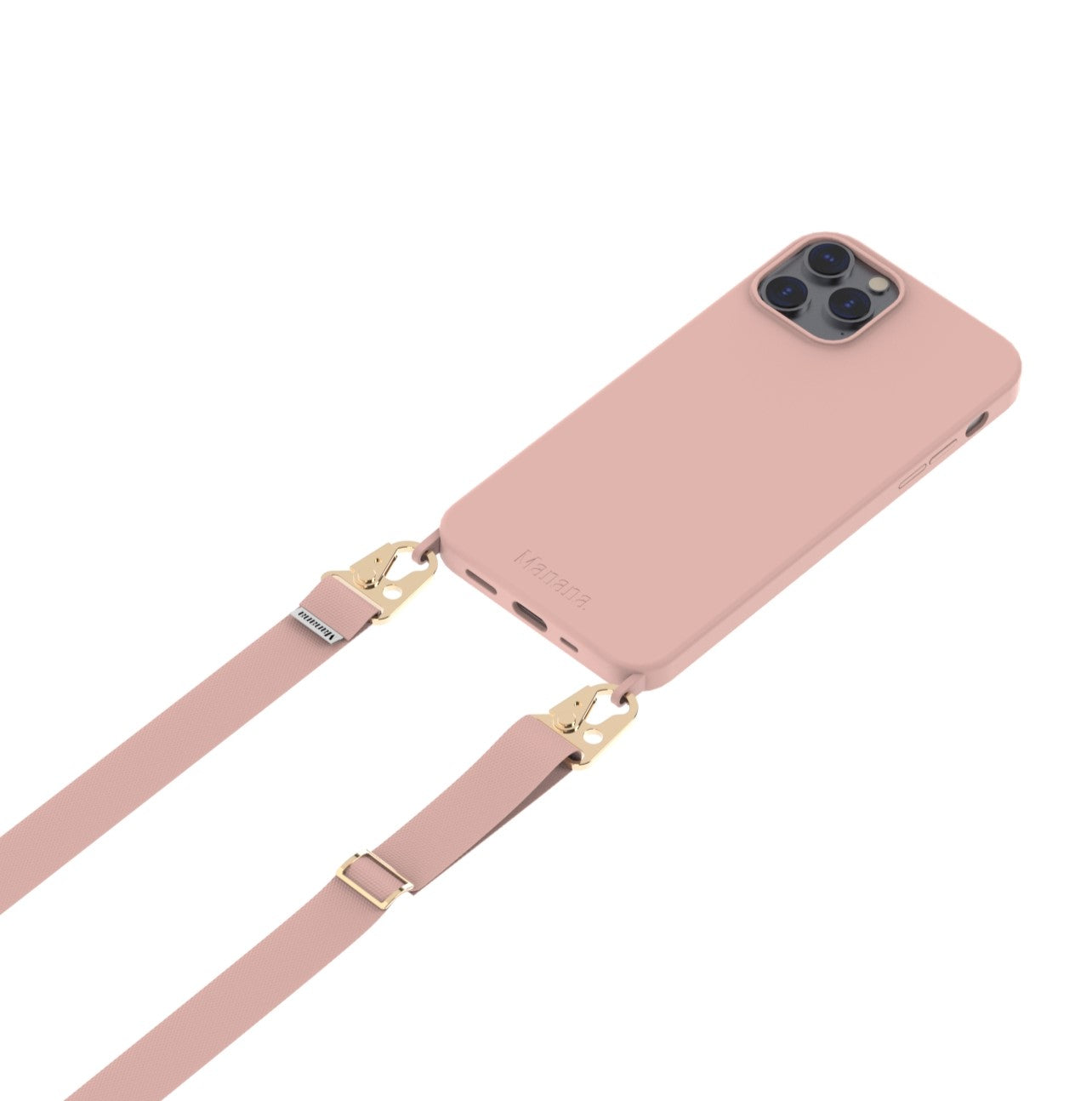 Collier Straps Rose bb avec étui
