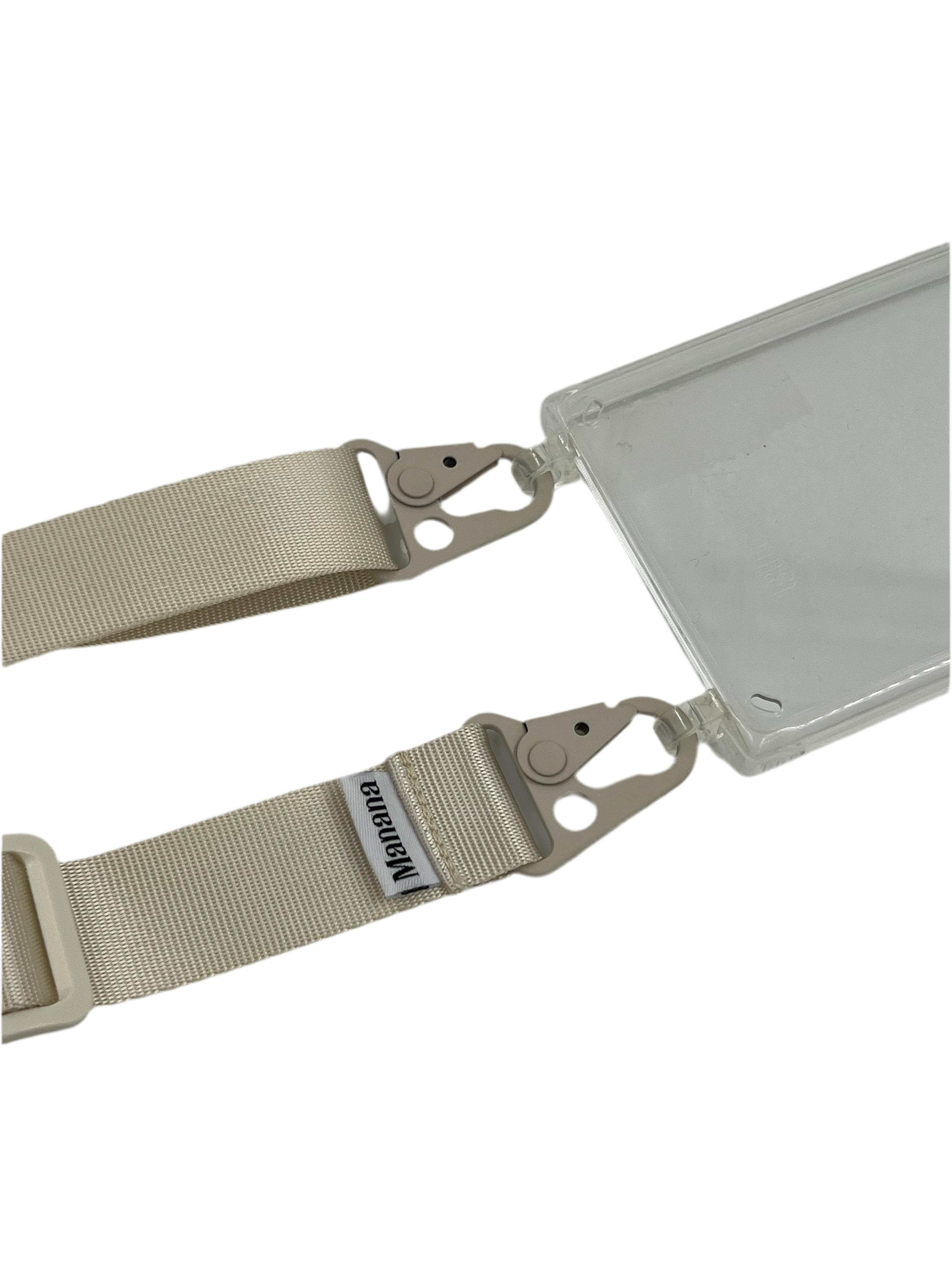 Straps beige avec étui Samsung