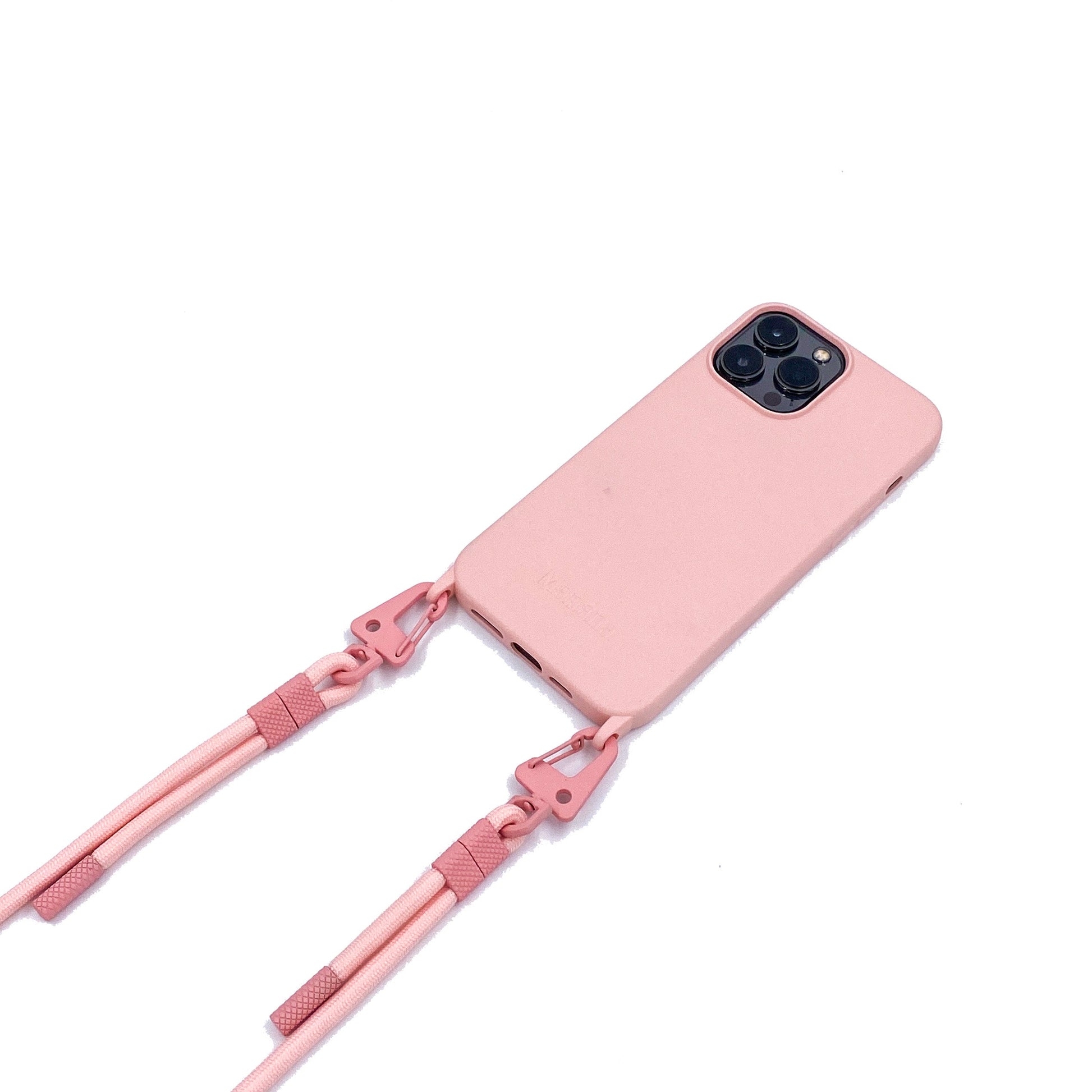 Cordon rose bb avec étui rose bb