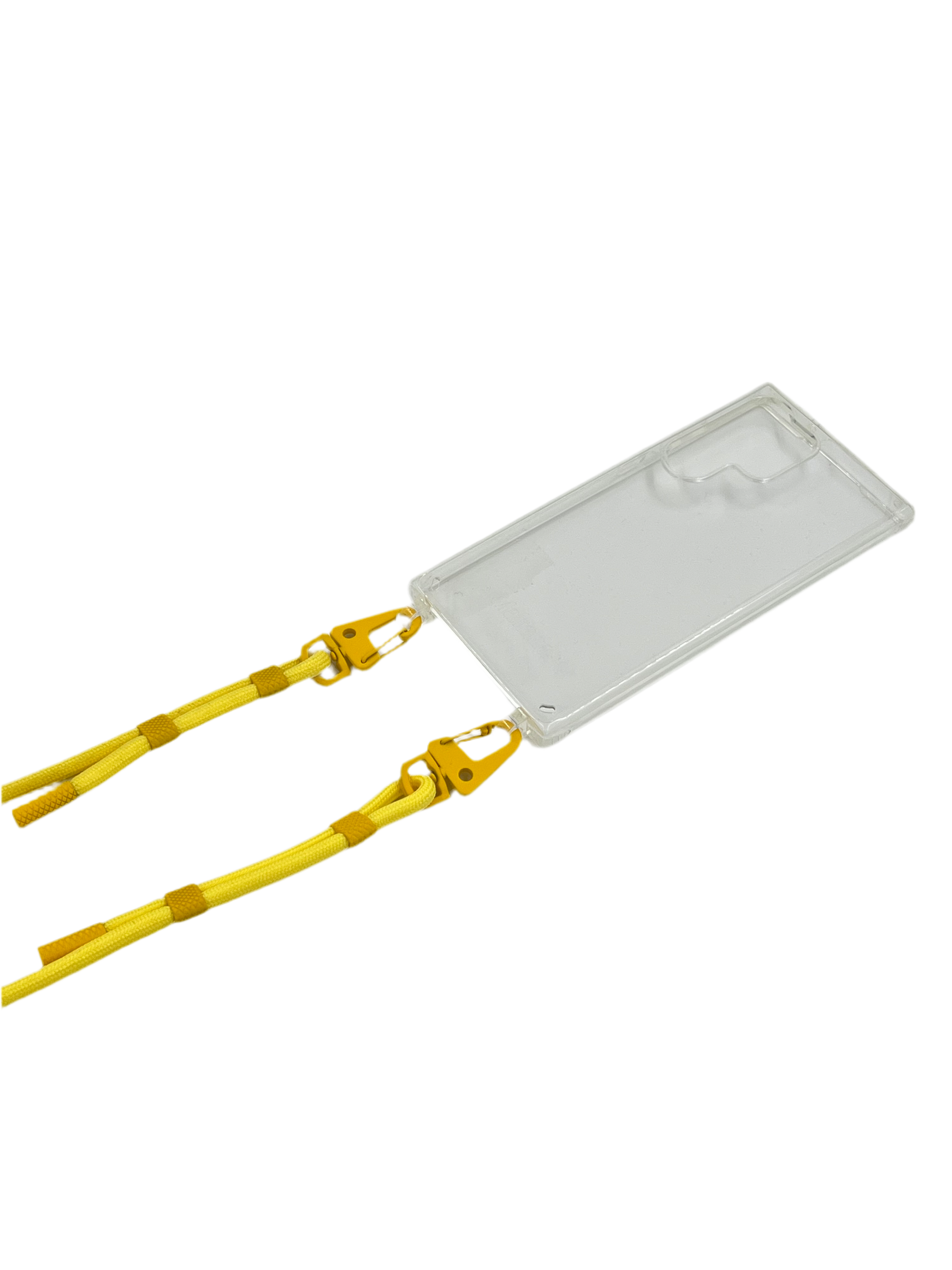 Cordon jaune avec étui Samsung