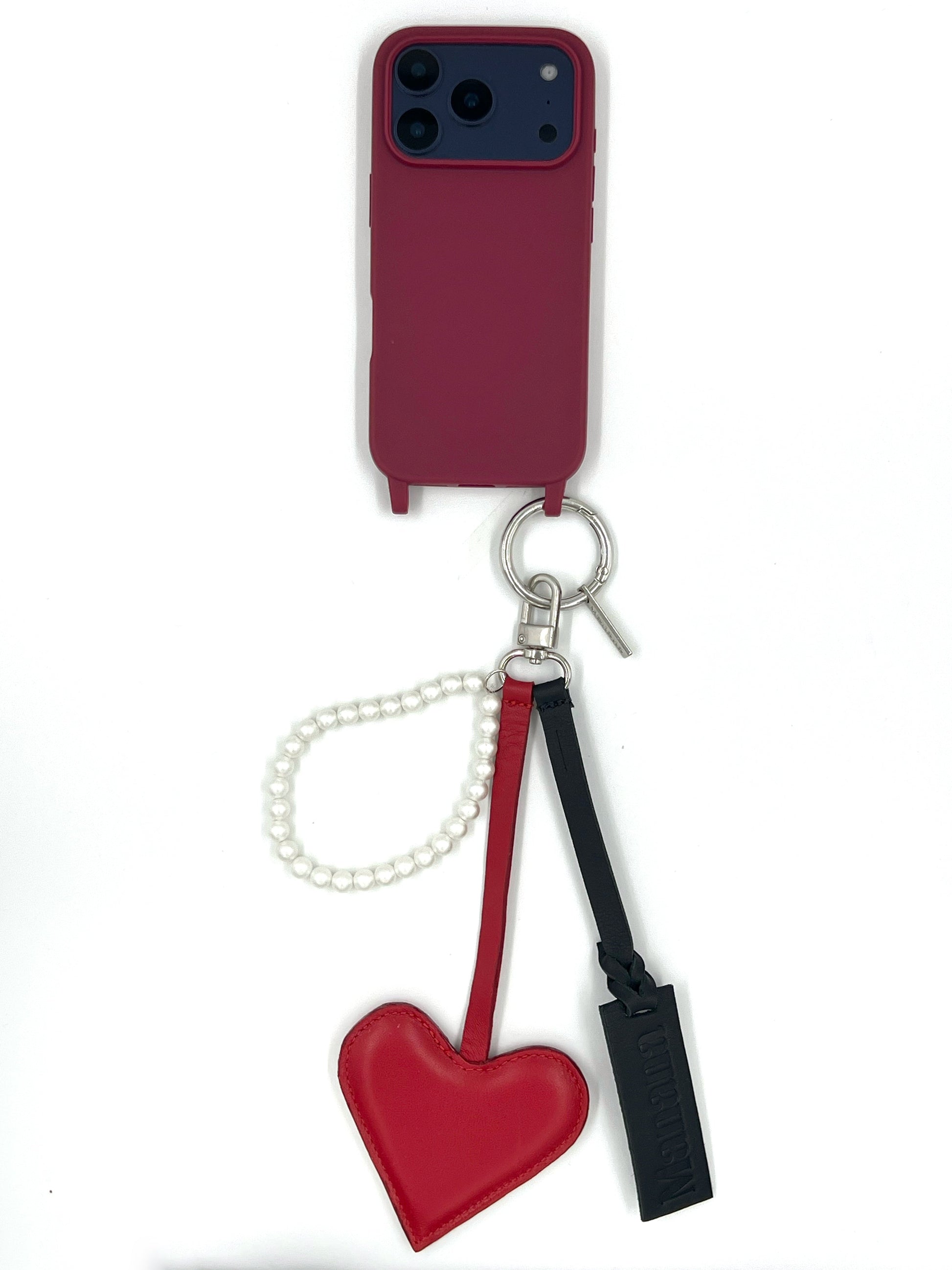 Mon coeur avec étui burgundy