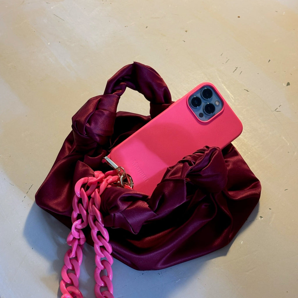 Collier Chaîne Rose Barbie avec étui
