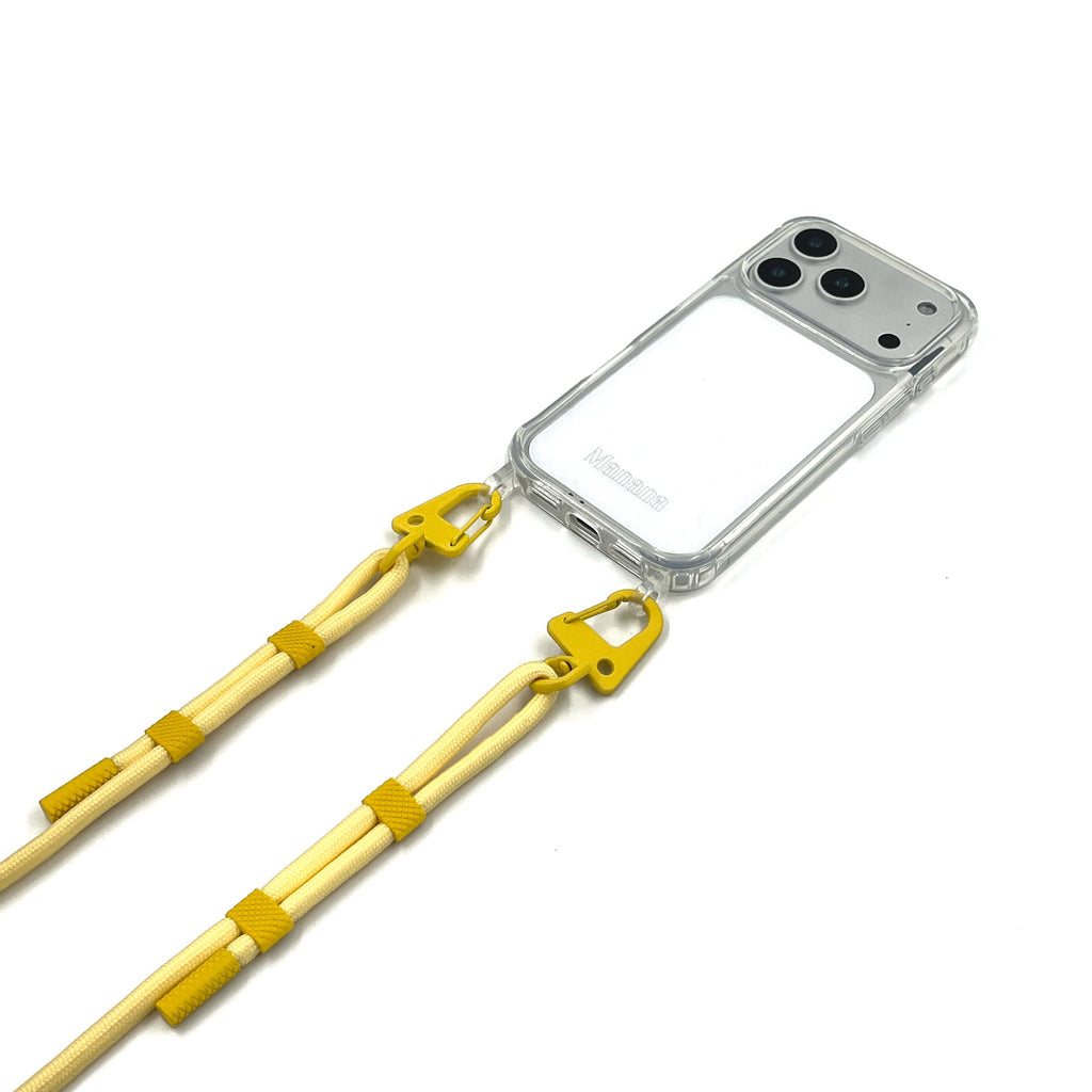 Cordon jaune avec étui transpranet