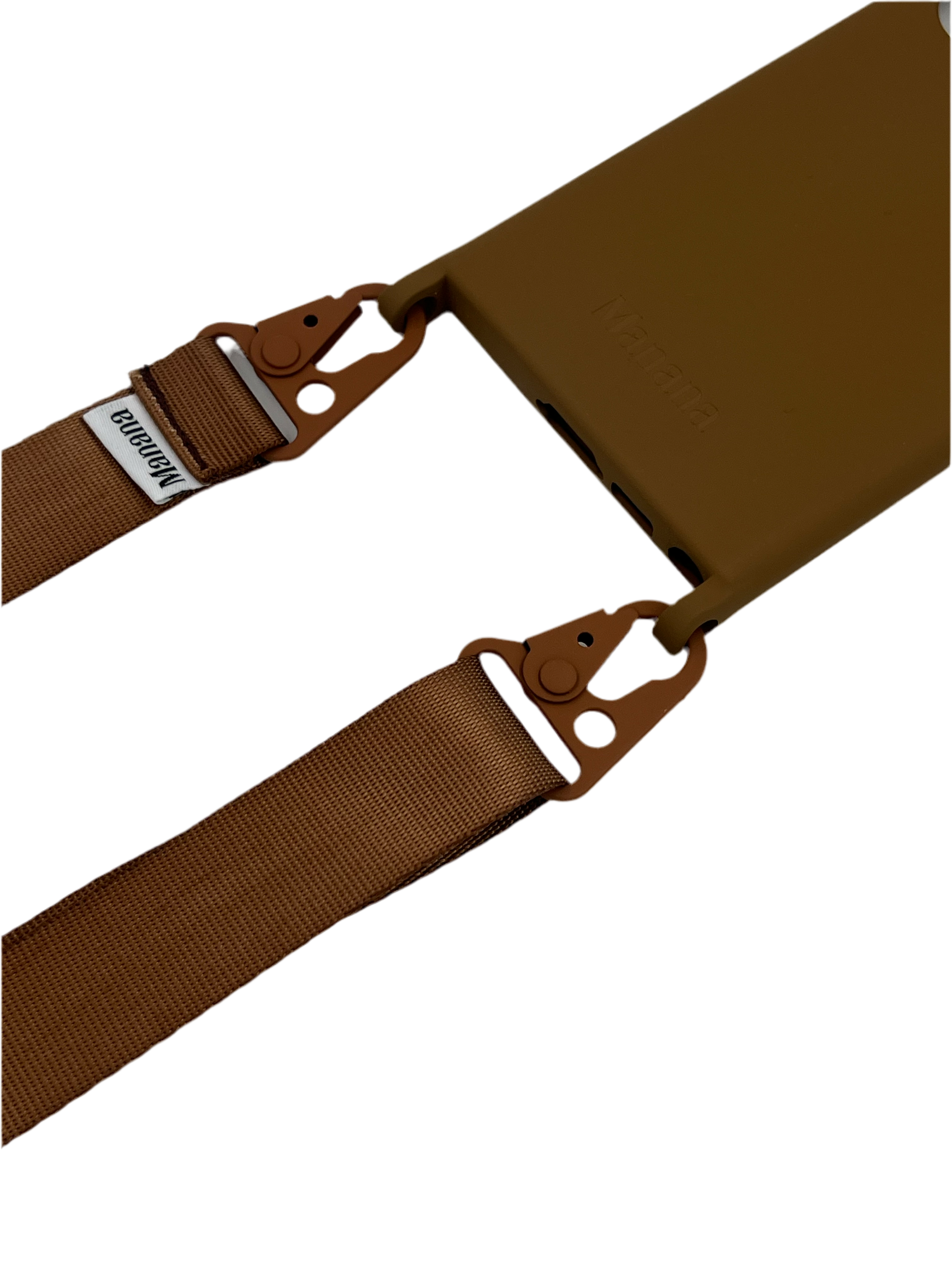 Straps marron avec étui Samsung