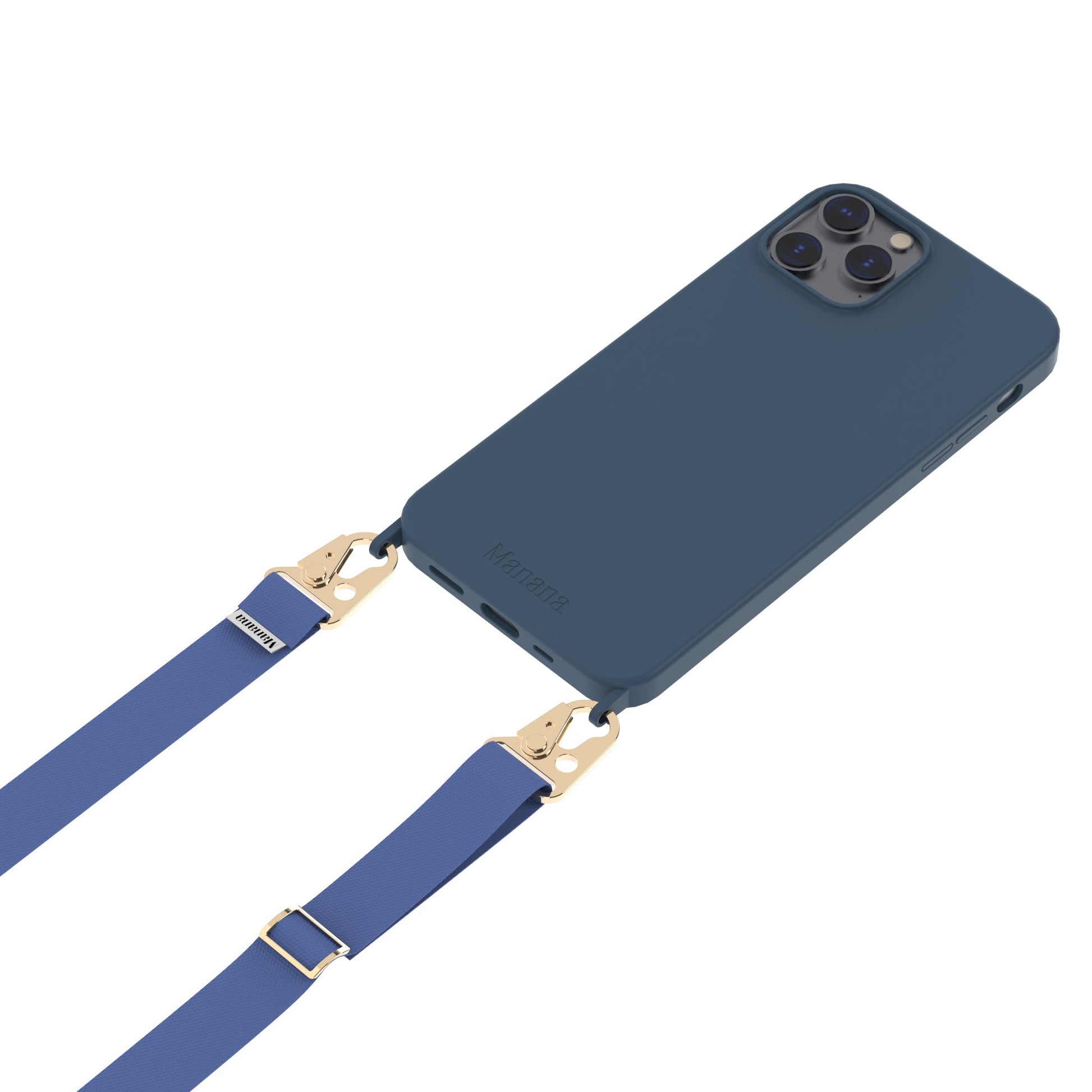 Collier Straps Navy Blue avec étui