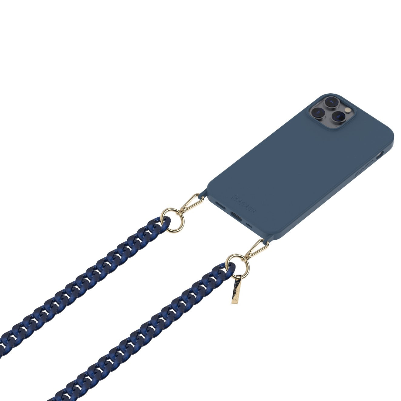 Collier Chaîne Bleu Marbré