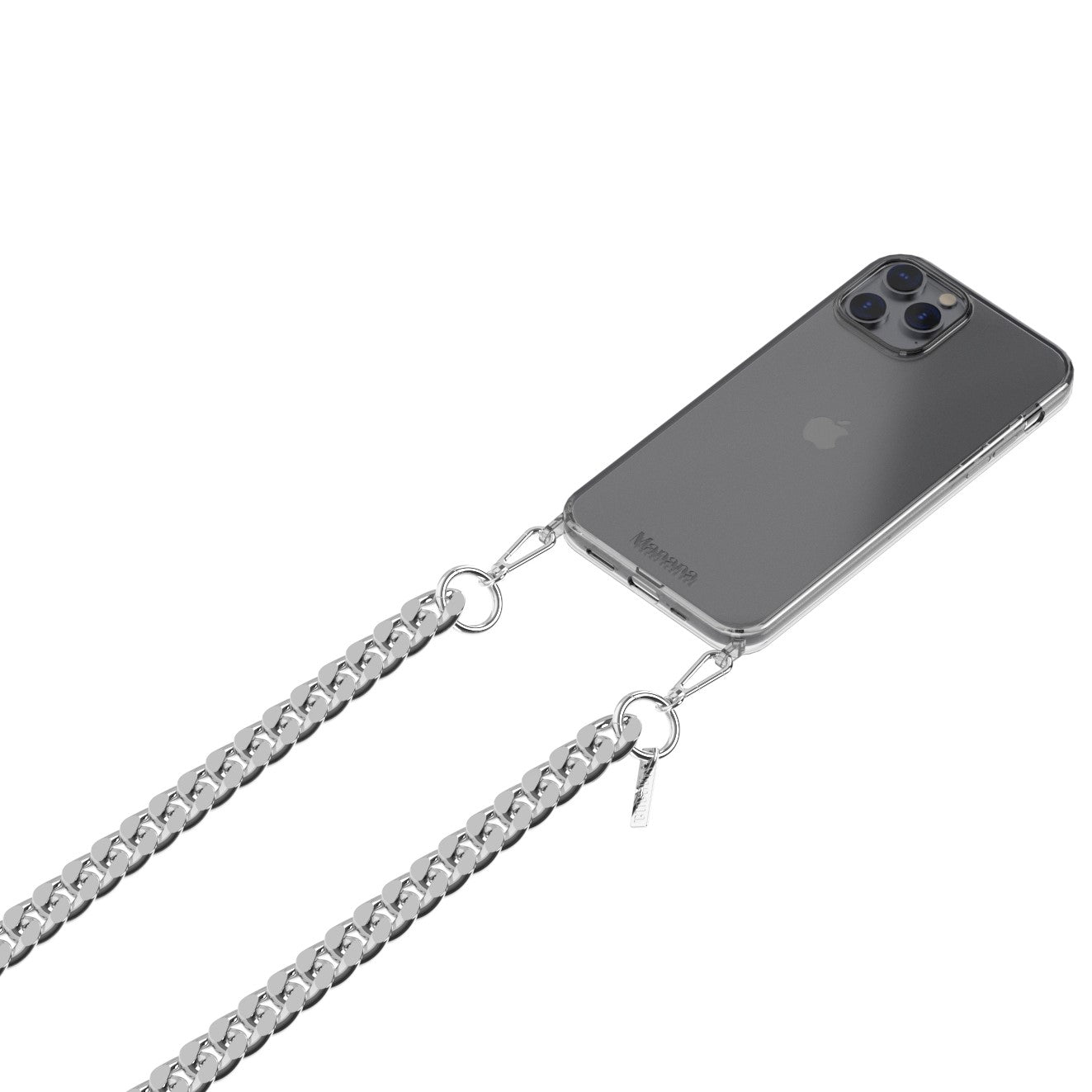 Collier Chaîne Silver Large - Etui Noir