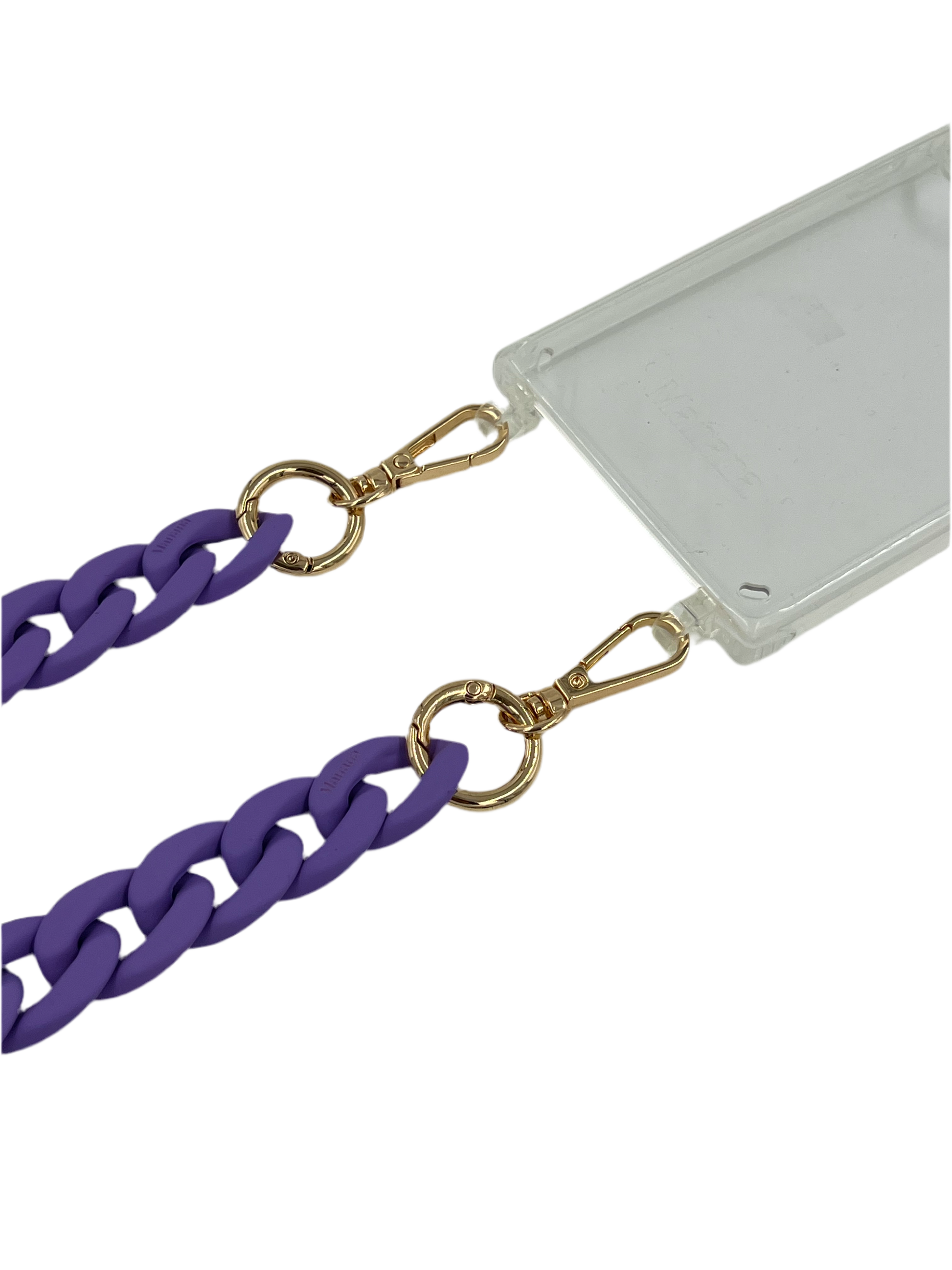 Chaine violet avec étui Samsung