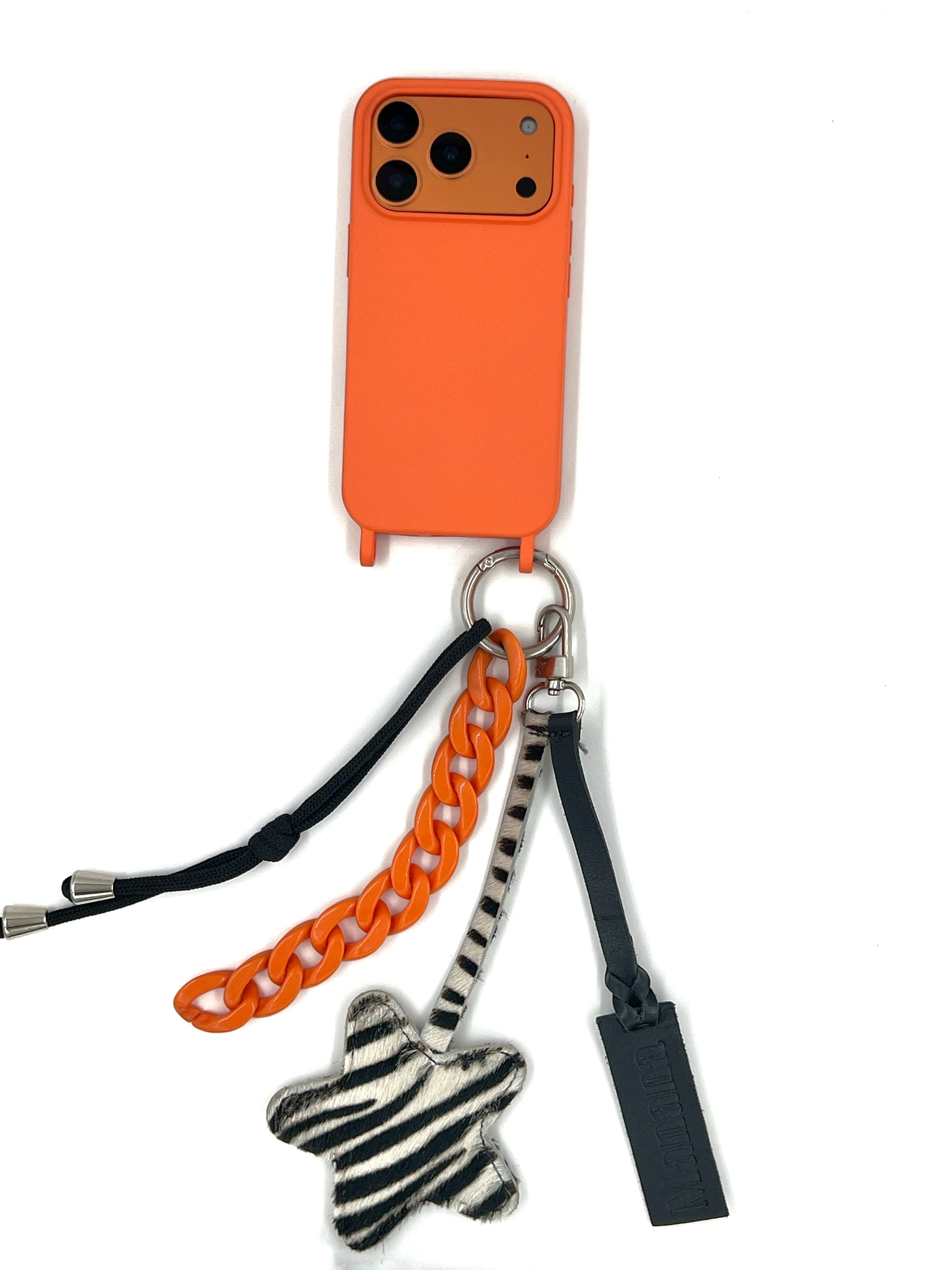 L'étoile avec étui orange