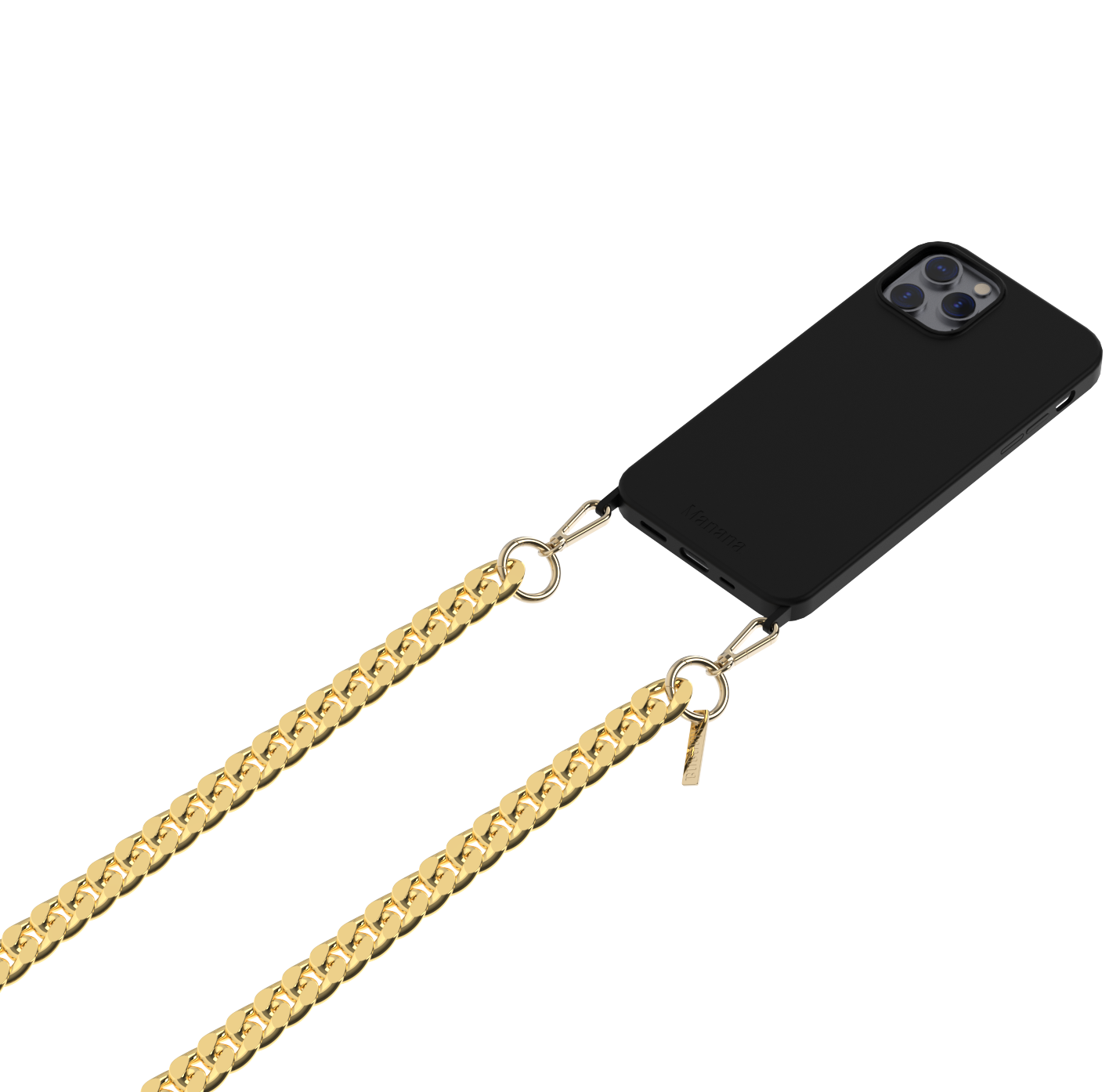 Collier Chaîne Gold Large - Etui Noir