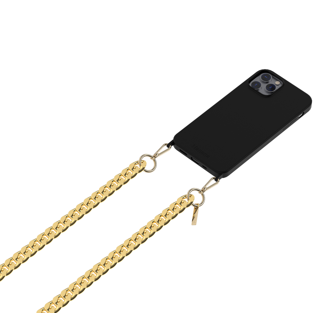 Collier Chaîne Gold Large - Etui Noir