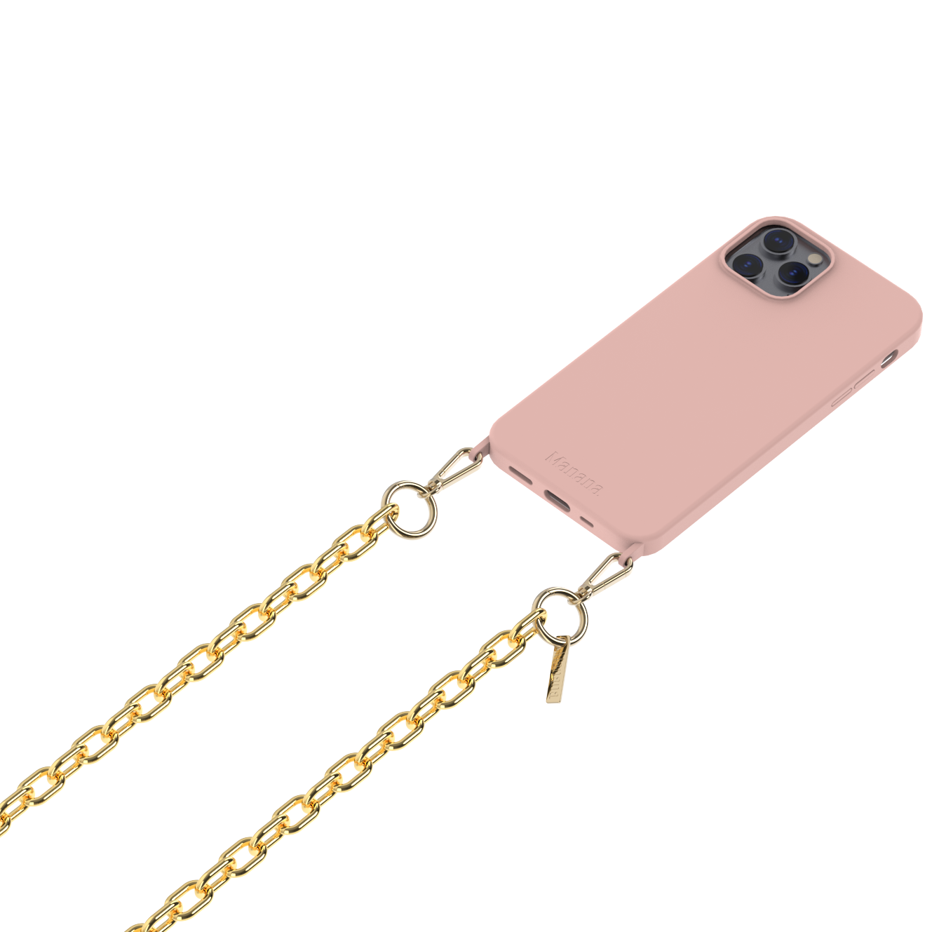 Collier Chaîne Gold fine - Etui Rose bb
