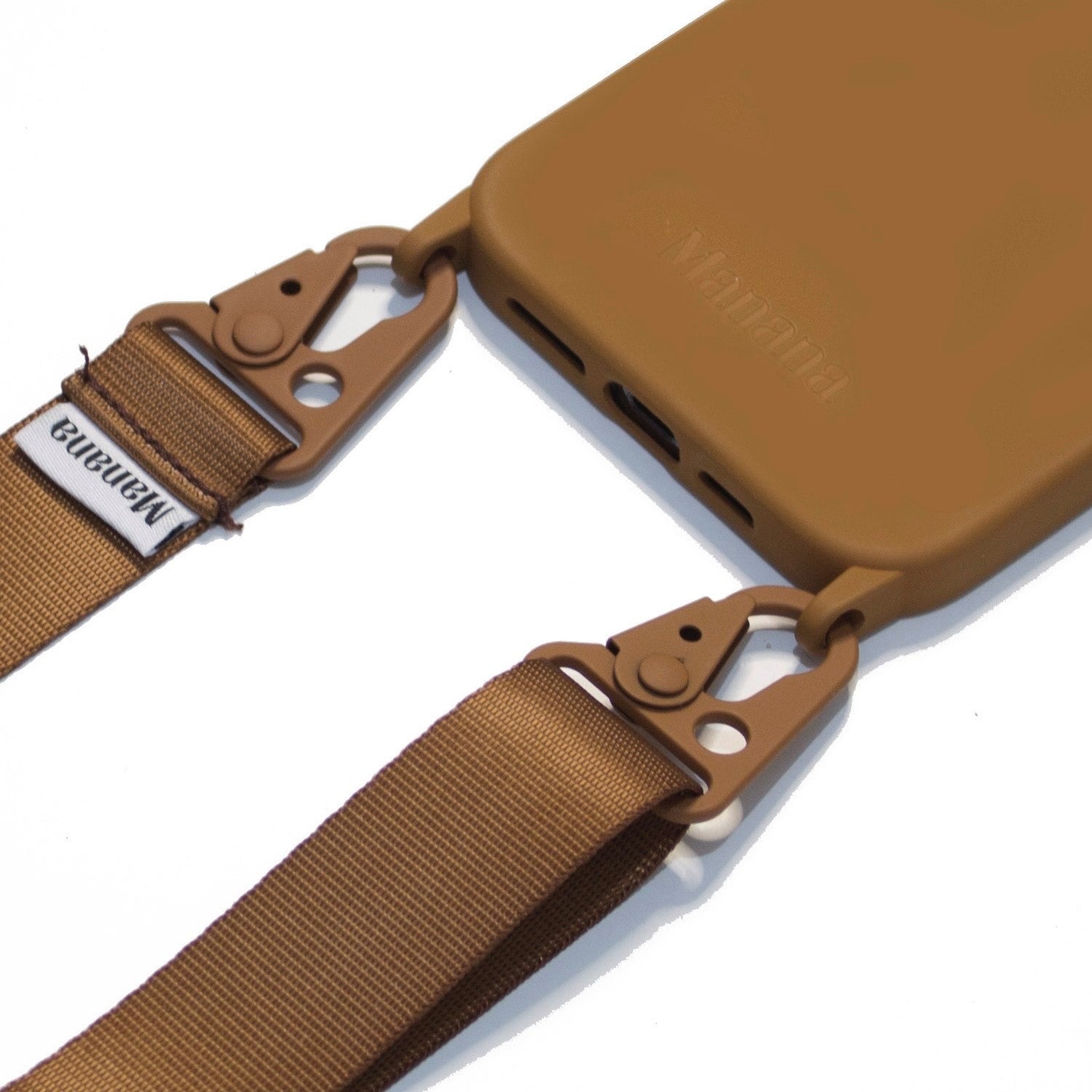 Collier Straps Marron avec étui