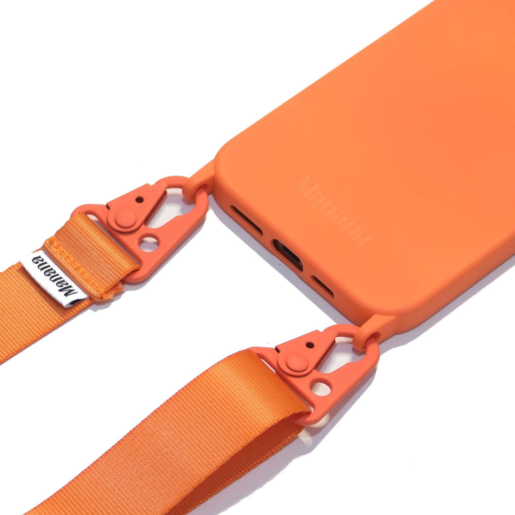 Collier Straps Orange avec étui
