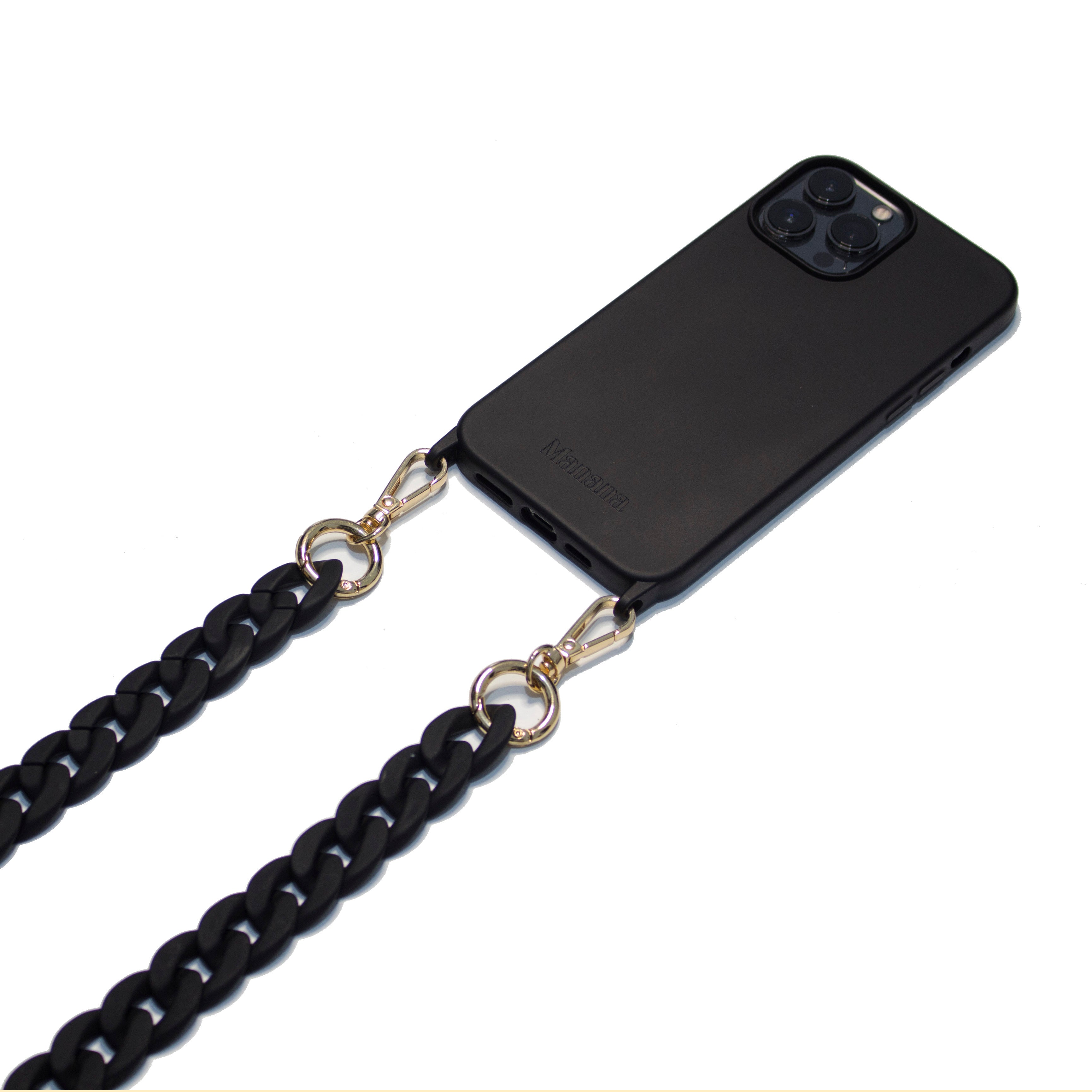 Collier Chaîne Noir Mate