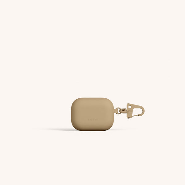 Etui Pour Airpods Taupe