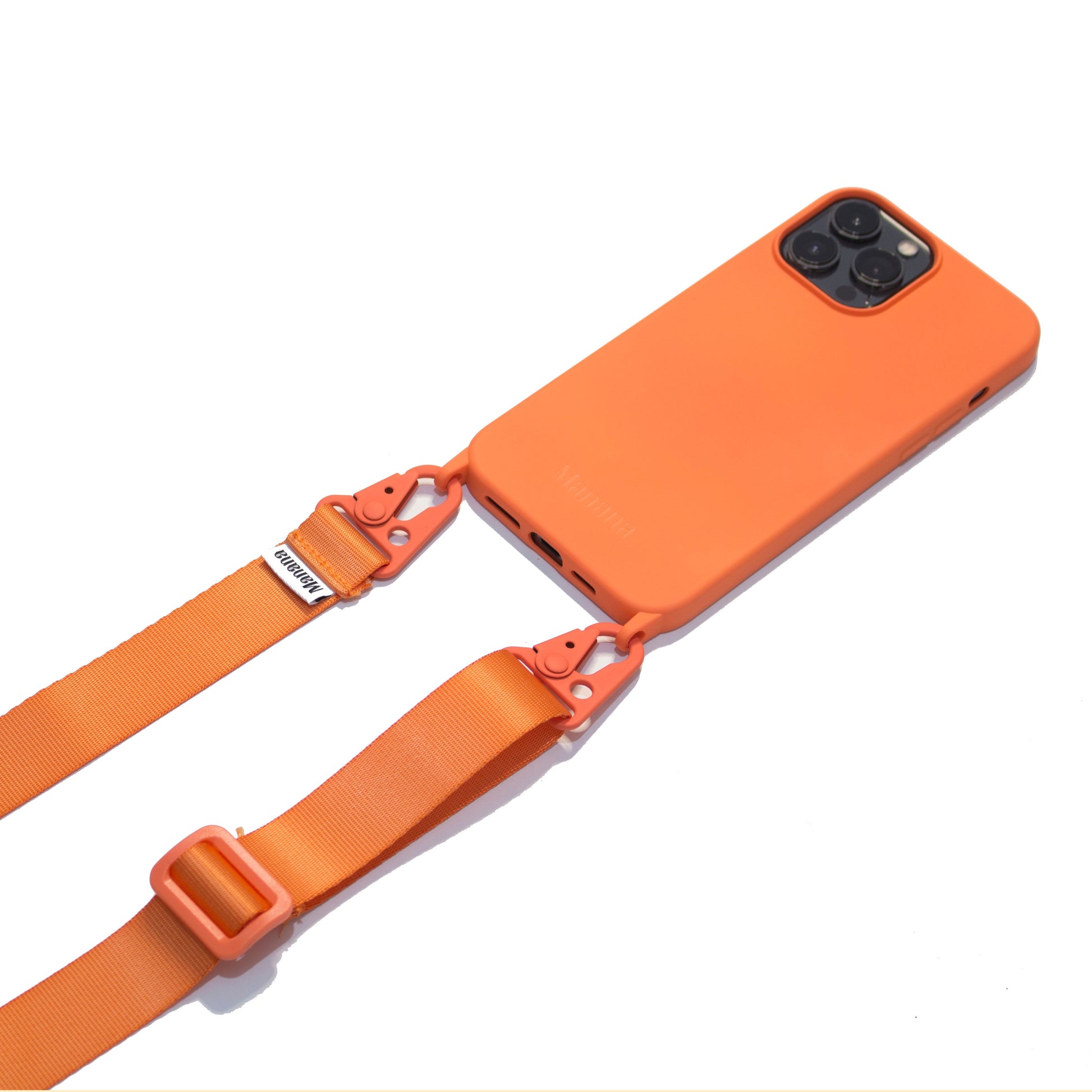 Collier Straps Orange en promo