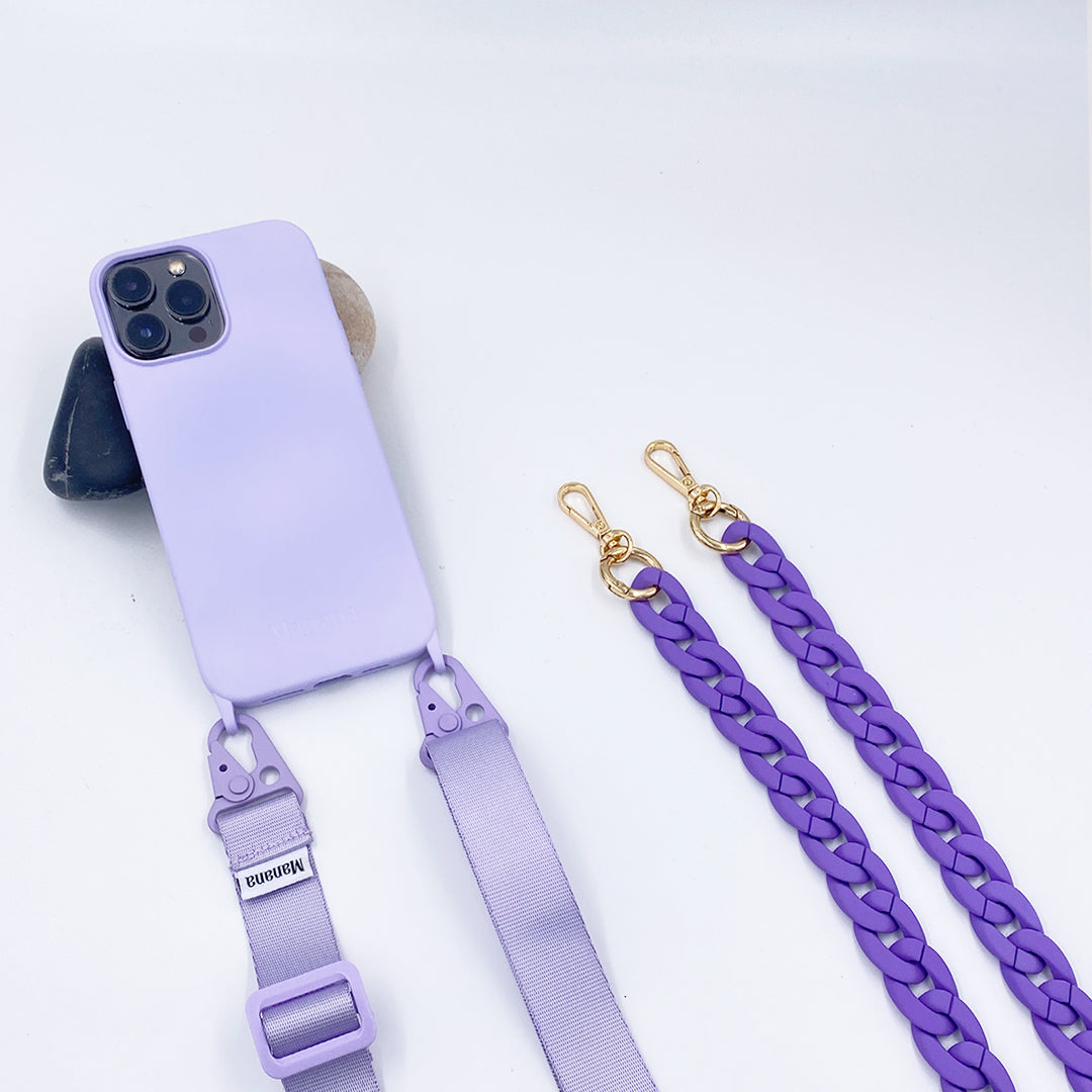 Chainne violet / Straps violet